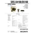 SONY SRSD5100 Instrukcja Serwisowa
