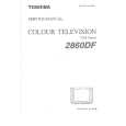 TOSHIBA 2860DF Instrukcja Serwisowa