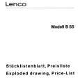 LENCO B55 Katalog Części