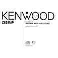 KENWOOD Z828MP Instrukcja Obsługi