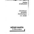 ARTHUR MARTIN ELECTROLUX CL2220 Instrukcja Obsługi
