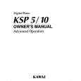 KAWAI KSP5 Instrukcja Obsługi