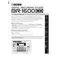 BOSS BR-1600CD Instrukcja Obsługi