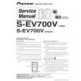 PIONEER S-EV700V/XJM/NC Instrukcja Serwisowa