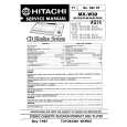 HITACHI TN-21H-981 Instrukcja Serwisowa