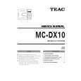 TEAC MC-DX10 Instrukcja Serwisowa
