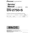 PIONEER DV-2750-S/WVXCN Instrukcja Serwisowa