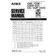 AIWA CUDP909 Instrukcja Serwisowa