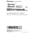 PIONEER DEH-P7900UBXN Instrukcja Serwisowa