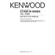 KENWOOD CT-W SERIES Instrukcja Obsługi