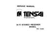 TENSAI TR-1030 Instrukcja Serwisowa