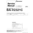 PIONEER BA-V2321C/KU Instrukcja Serwisowa