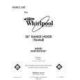 WHIRLPOOL RH4736XWS1 Katalog Części