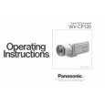 PANASONIC WVCP120 Instrukcja Obsługi