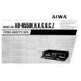 AIWA AD-R550E Instrukcja Obsługi