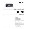 TEAC D-70 Instrukcja Serwisowa