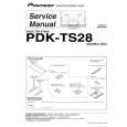 PIONEER PDK-TS28/WL5 Instrukcja Serwisowa