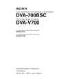 SONY DVA-V700 Instrukcja Serwisowa