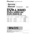PIONEER DVR-LX60D/WYXK5 Instrukcja Serwisowa