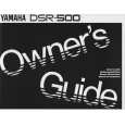 YAMAHA DSR-500 Instrukcja Obsługi