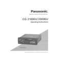 PANASONIC CQ2100EU Instrukcja Obsługi