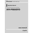 PIONEER AVH-P6850DVD/RD Instrukcja Obsługi