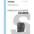 TOSHIBA FD9839 Instrukcja Serwisowa