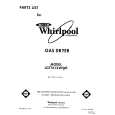 WHIRLPOOL LG7761XWN0 Katalog Części