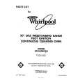 WHIRLPOOL SF3300SPW0 Katalog Części