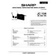 SHARP JC104 Instrukcja Serwisowa