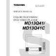 TOSHIBA MD13Q41C Instrukcja Serwisowa