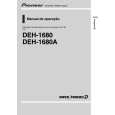 PIONEER DEH-1680A/XF/BR Instrukcja Obsługi
