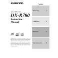 ONKYO DXR700 Instrukcja Obsługi