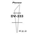 PIONEER DV-333/KUXQ Instrukcja Obsługi