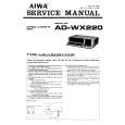 AIWA AD-WX220 Instrukcja Serwisowa