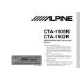 ALPINE CTA1505R Instrukcja Obsługi