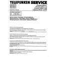 TELEFUNKEN BS540V Instrukcja Serwisowa
