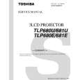 TOSHIBA TLP680U,E Instrukcja Serwisowa