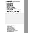 PIONEER PDP-42MVE1/TXGB Instrukcja Obsługi