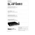SONY SL-HF100EC Instrukcja Obsługi