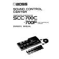 BOSS SCC-700F Instrukcja Obsługi