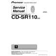 PIONEER CD-SR110 Instrukcja Serwisowa