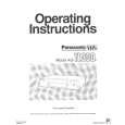 PANASONIC AGTL500 Instrukcja Obsługi