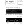 KENWOOD KX-W8070S Instrukcja Serwisowa