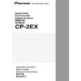 PIONEER CP-2EX/XTW1/E5 Instrukcja Obsługi