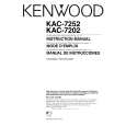KENWOOD KAC7202 Instrukcja Obsługi