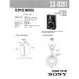 SONY SSD201 Instrukcja Serwisowa