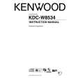 KENWOOD KDC-W8534 Instrukcja Obsługi