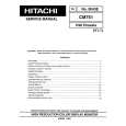 HITACHI CM751 Instrukcja Serwisowa