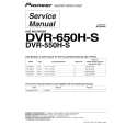 PIONEER DVR-650H-S/TAXV5 Instrukcja Serwisowa